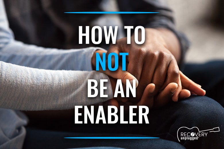 How to not be an enabler.